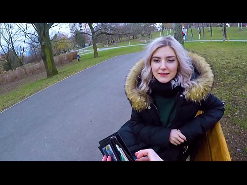❤️ Schluckt das heiße Sperma eines Fremden für Geld - Blowjob im Park von Eva Elfie ️❌ Sex video bei uns ❌️
